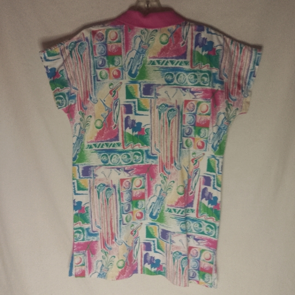 80s golf polo